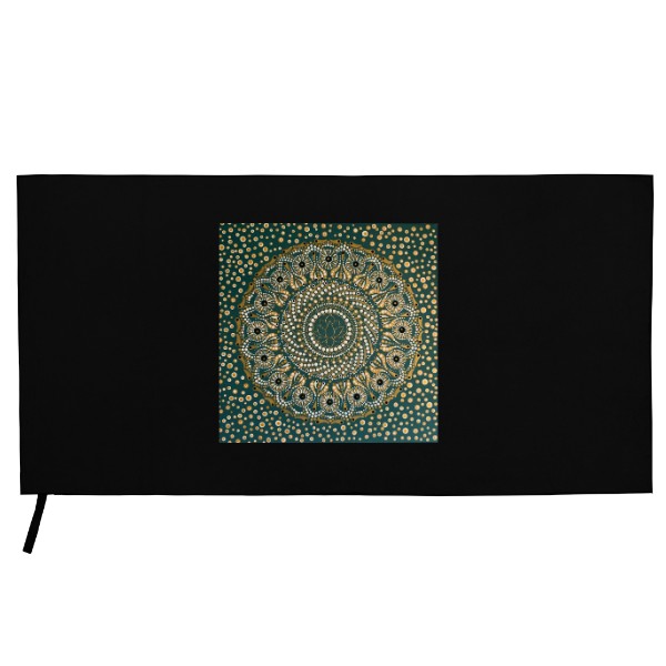 Sportovní ručník z mikrovlákna s potiskem Mandala BB